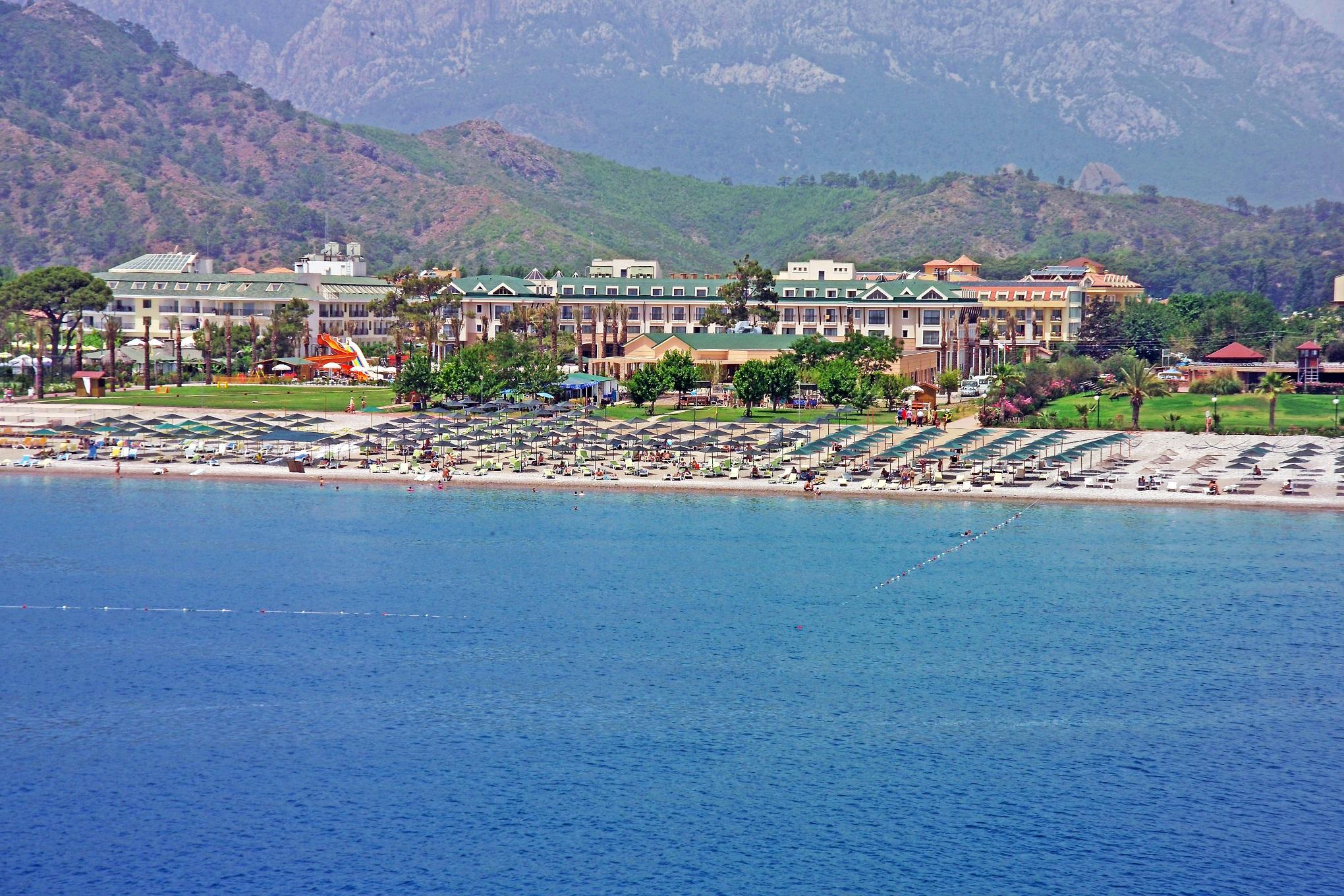 Lucida Beach Hotel Çamyuva Eksteriør bilde